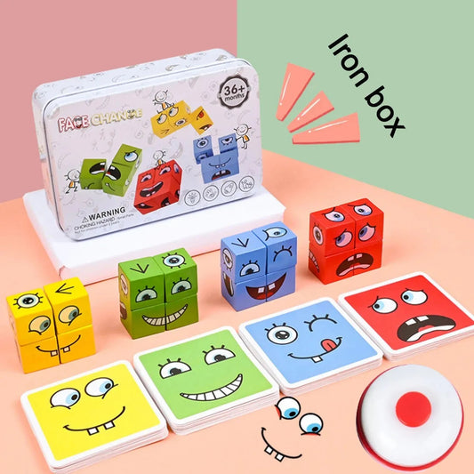 Expressions Matching Blocks Game + Bell Box