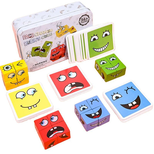 Expressions Matching Blocks Game + Bell Box