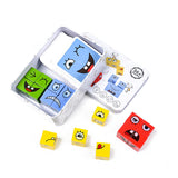 Expressions Matching Blocks Game + Bell Box